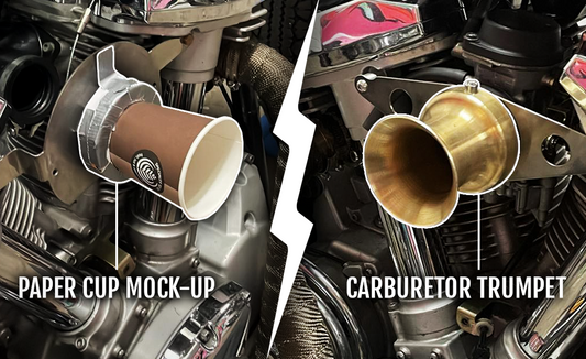 From paper cup to carburetor trumpet